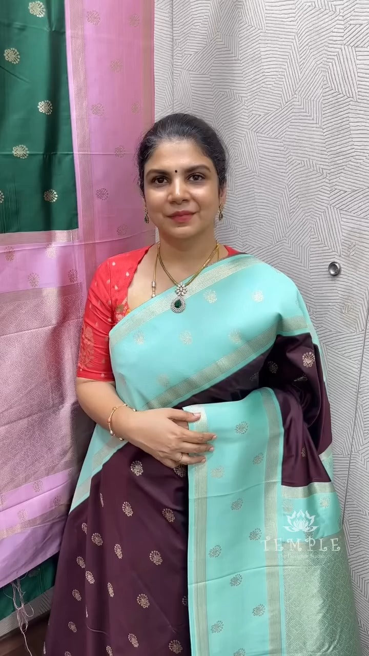 Gadwal Semi Silk Saree | TTDS1979 | PRE BOOKING
Sale price @ Rs. 1...