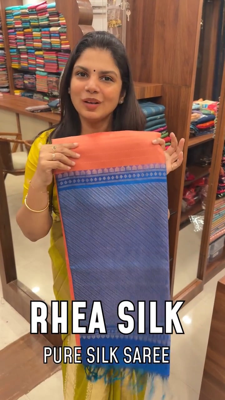 Rhea Silk - Pure Silk Saree
A lightweight, lustrous saree, known f...