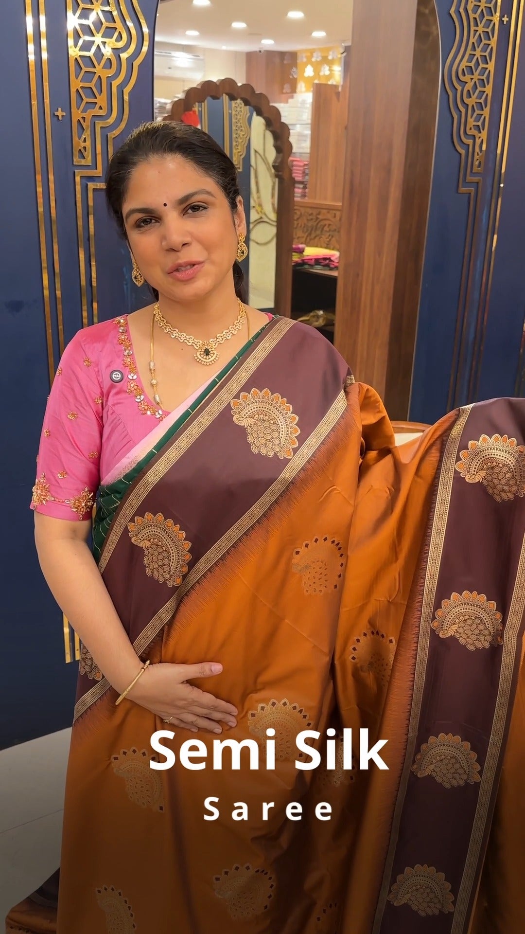 Semi Silk Saree | TTDS2655
Sale Price @ Rs. 1300/-
Tag Price @ Rs....
