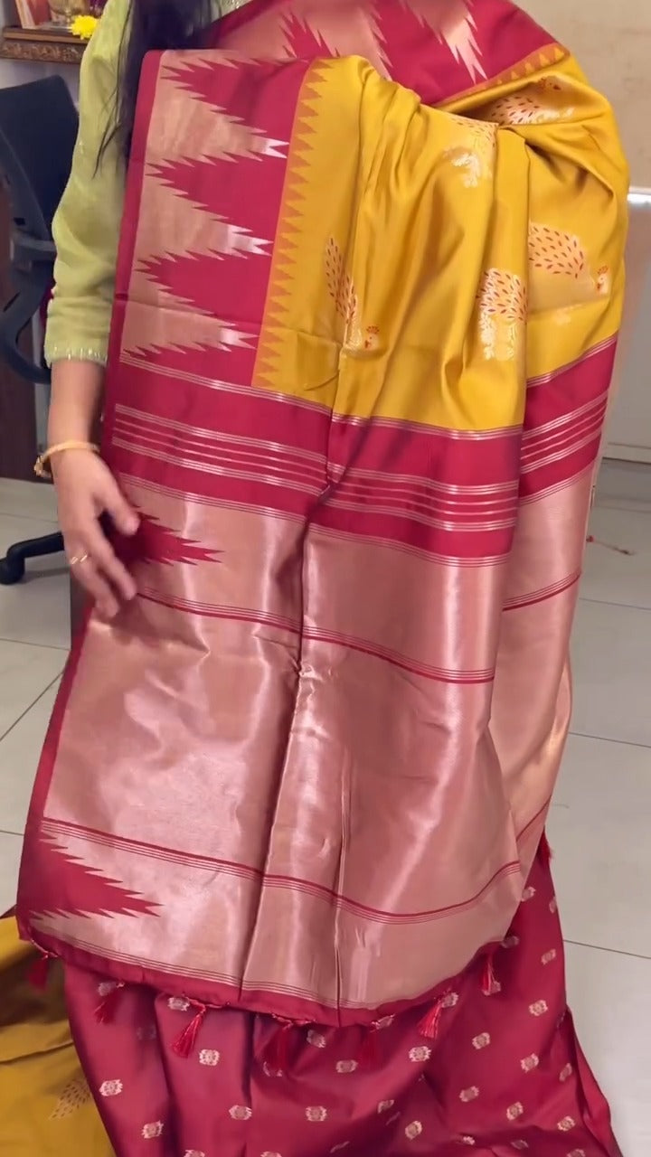 Semi Silk Saree Collections
Product Code - TTDS2752
Sale Price @ ...