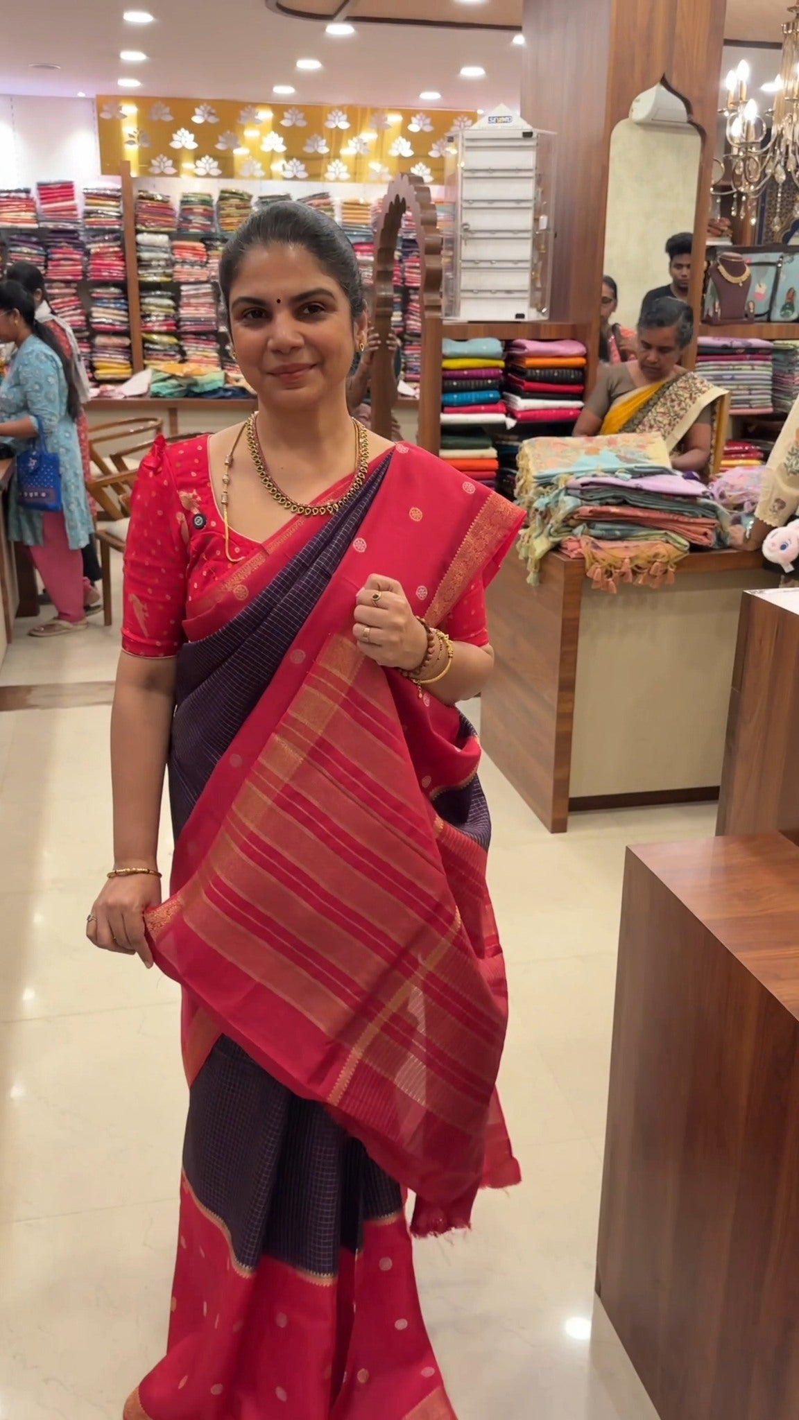 Semi Mysore Silk Saree
Product Code - TTDS2783
Sale Price @ Rs. 2...