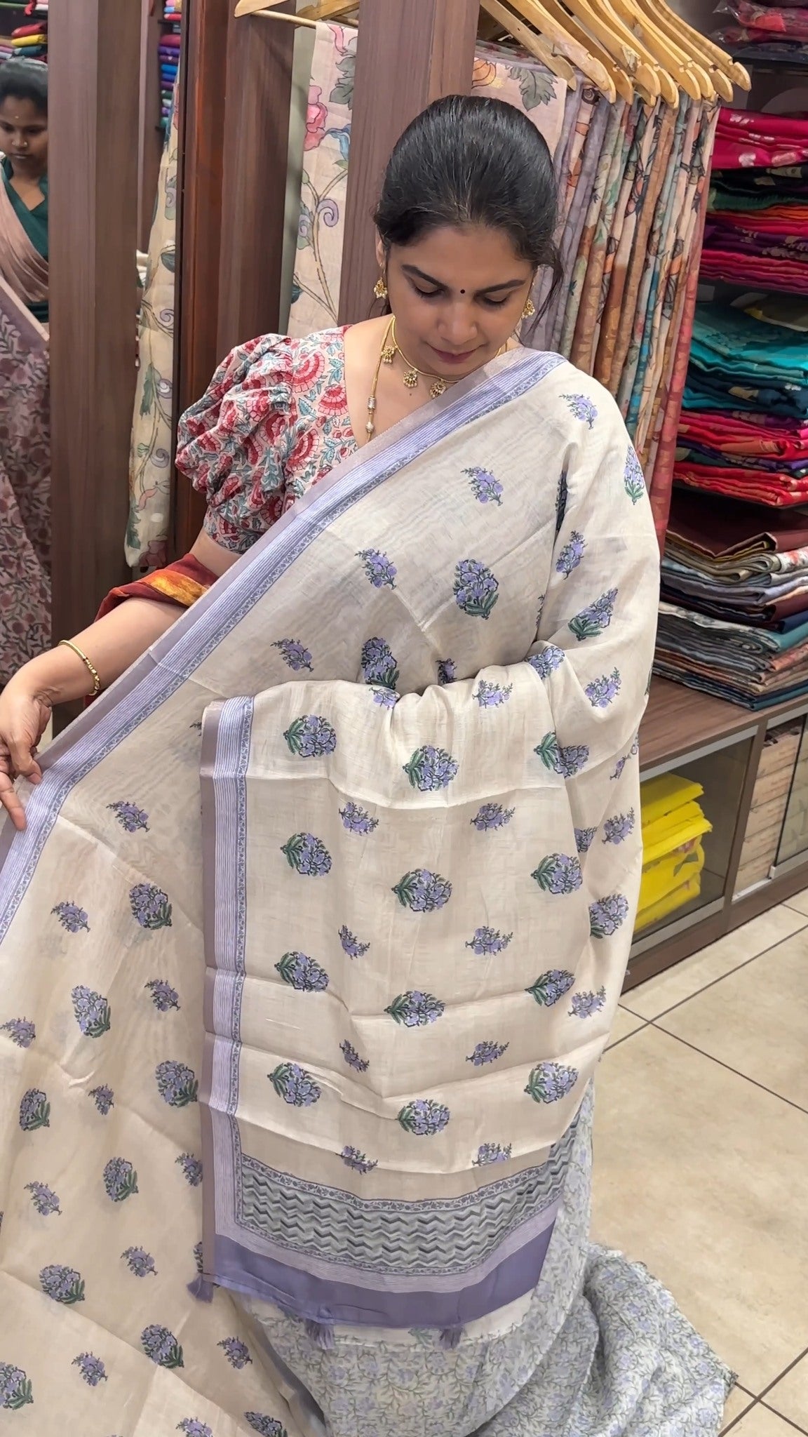 Part 2 – Store Buy Collections
✨ Elegant Chanderi Cotton Sarees ✨
...