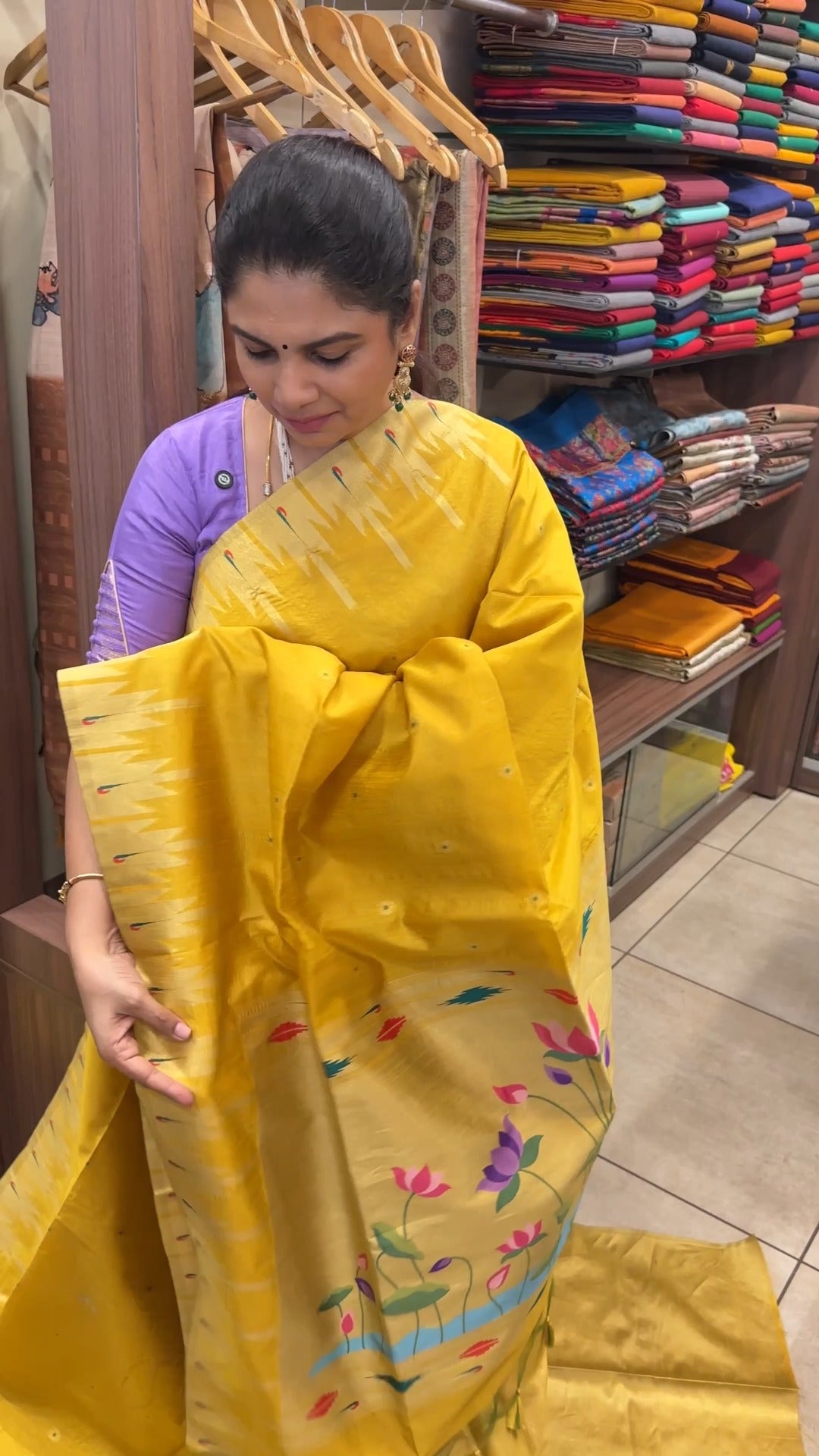Chanderi Silk Saree✨