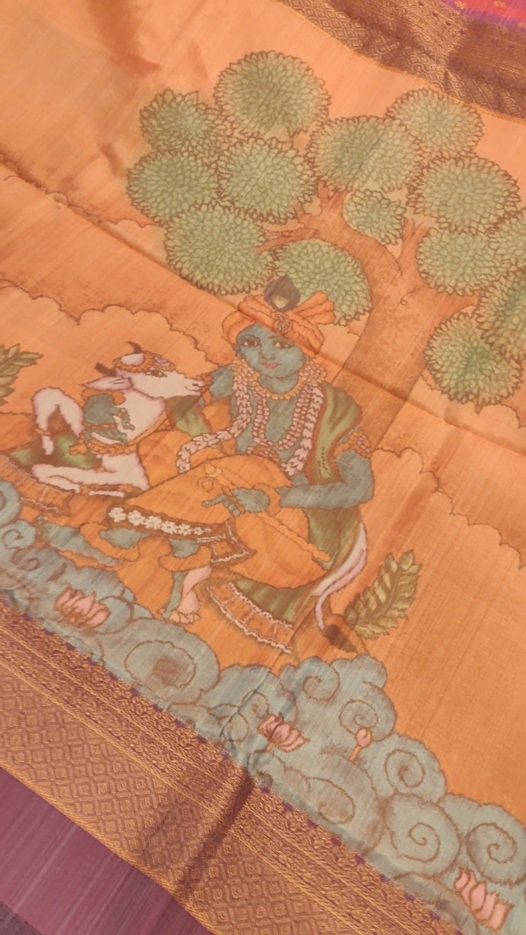 Fusion Silk Saree (Contemporary style)
A stunning fusion silk sare...