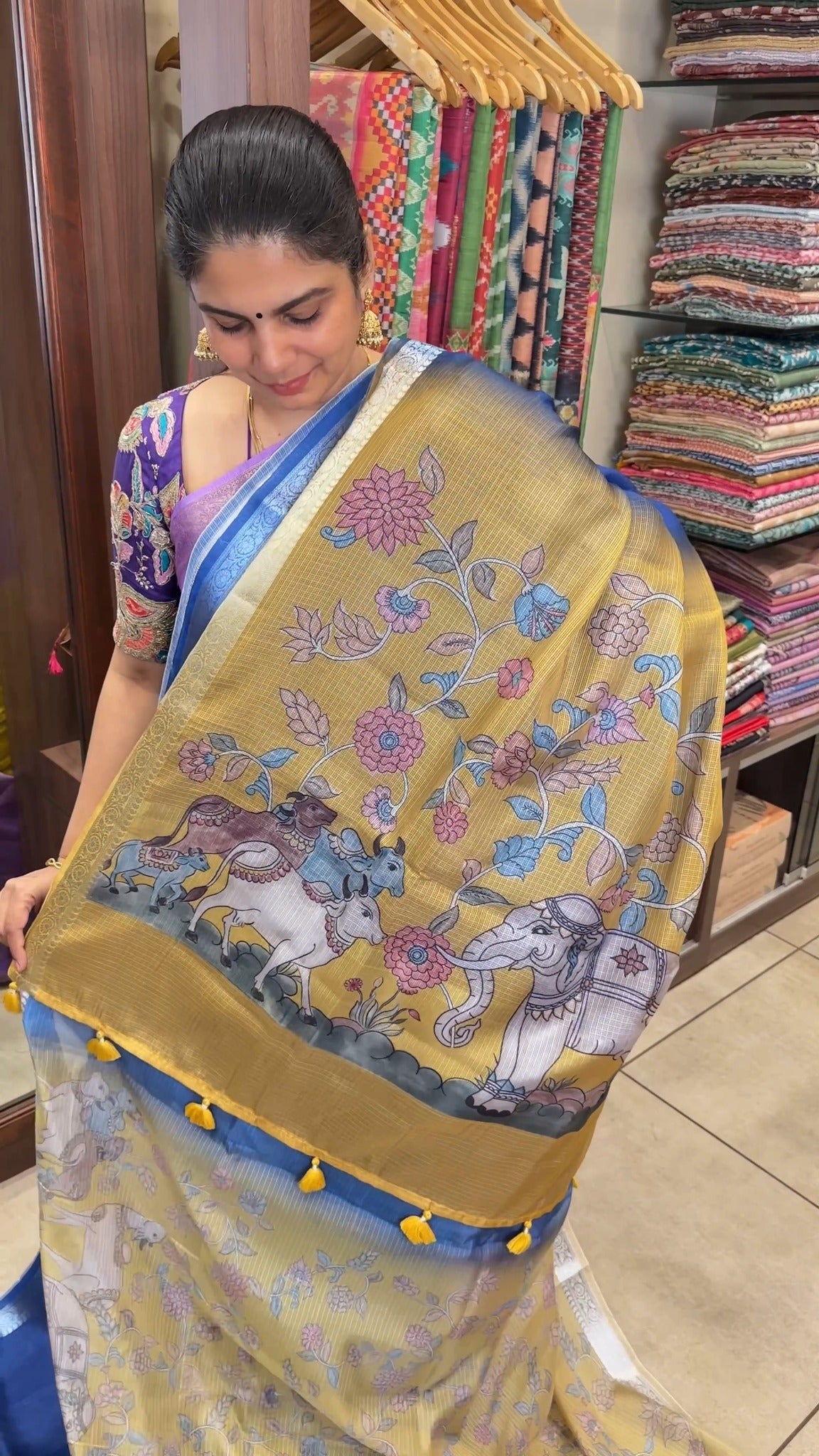 Silk Kota Saree Collections | TTDS2891
A Silk Kota saree is a ligh...