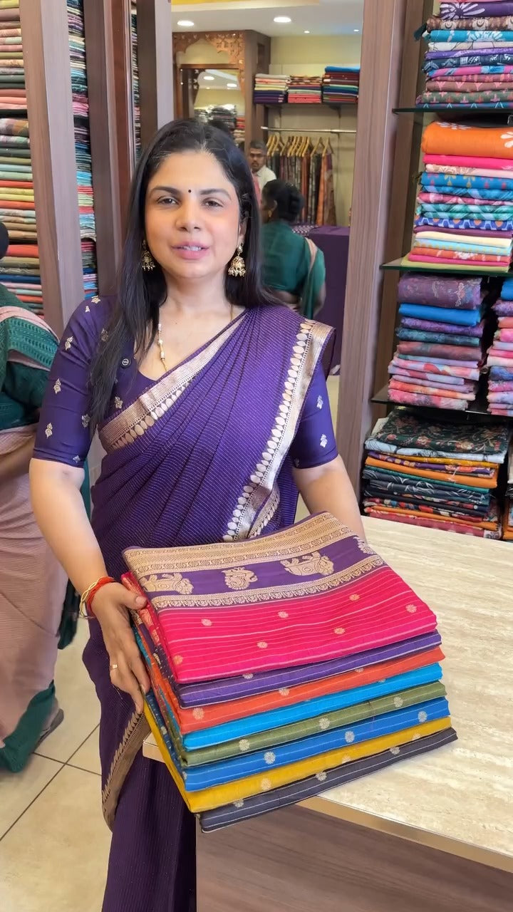 Elegance in every drape ✨
Semi Tussar Silk Saree – TTDS2944
Soft,...