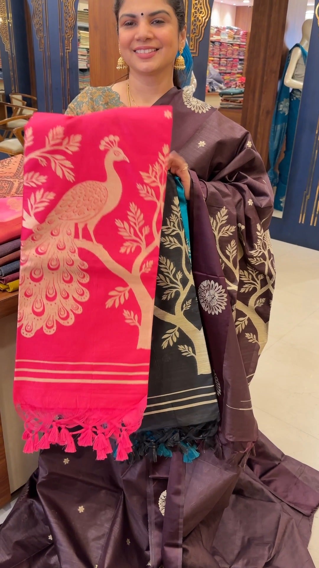 Exclusive collections available at our store ✨
Handpicked sarees w...