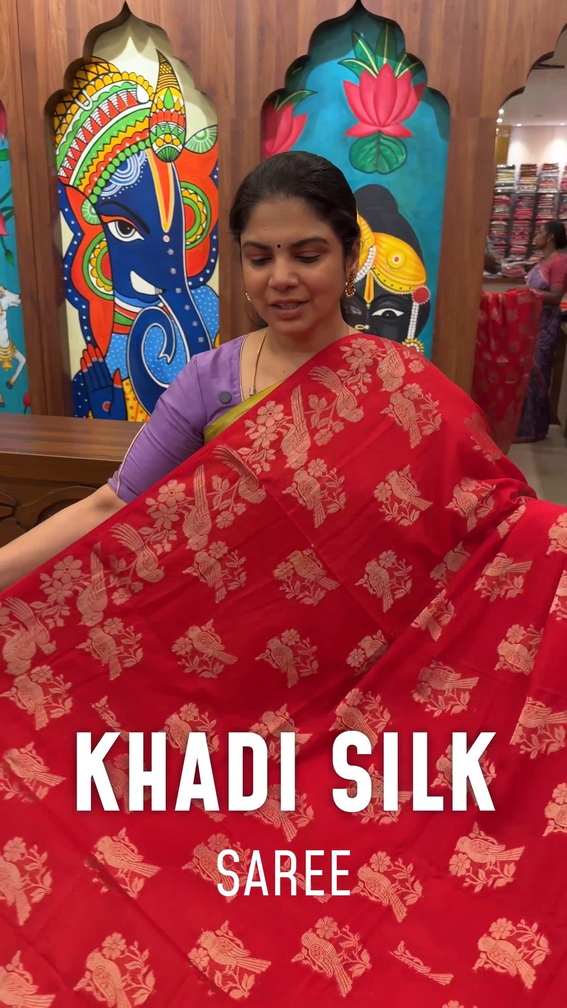 Khadi Silk Saree | TTDS2809 (Red)
Sale Price @ Rs. 1300/-
Tag Pric...