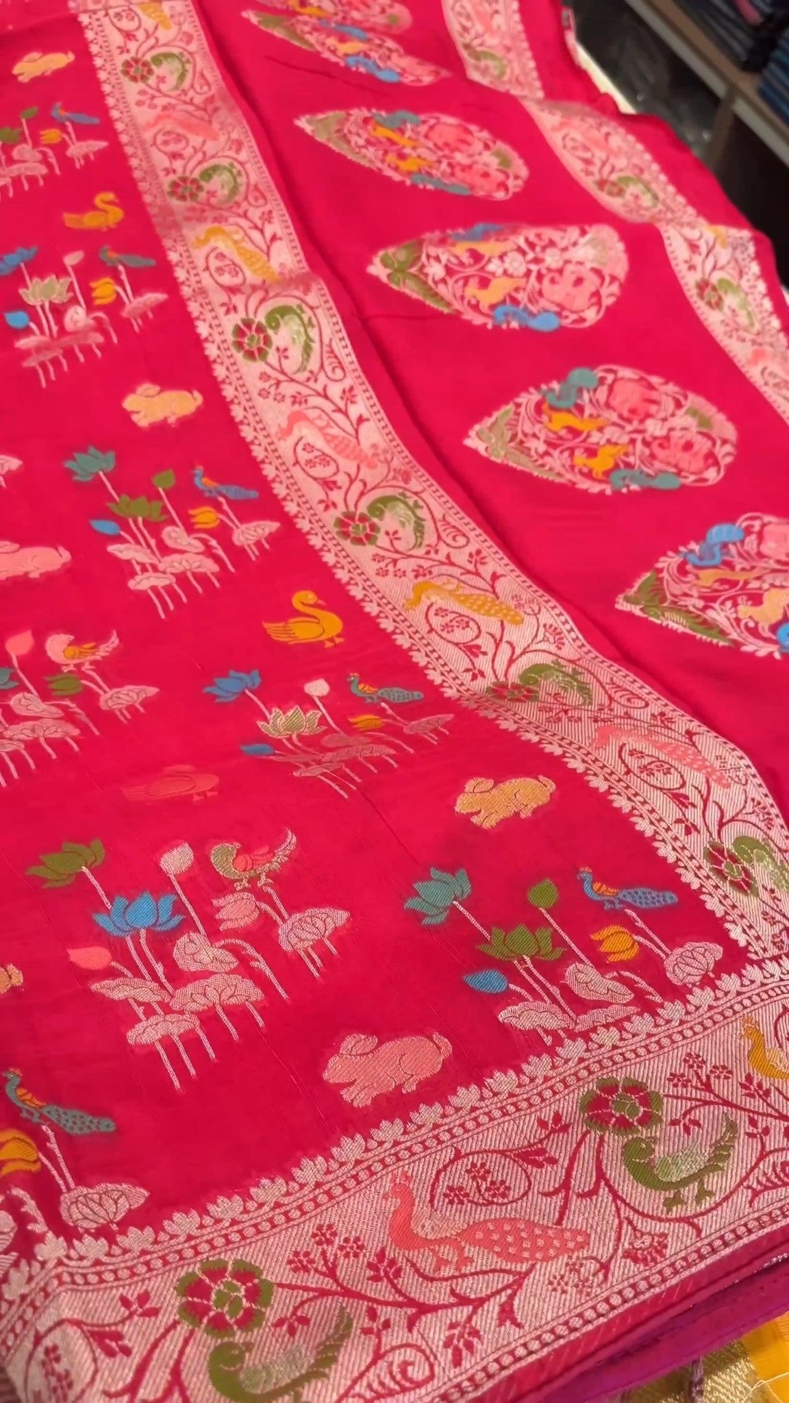 Saree Name - Banarasi Silk Saree
Blouse - Running Blouse
Length...