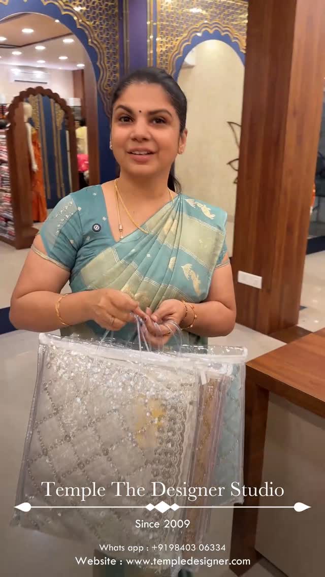 Come join us on @needlenthread_store 🤍
Saree Name - Designer Sar...