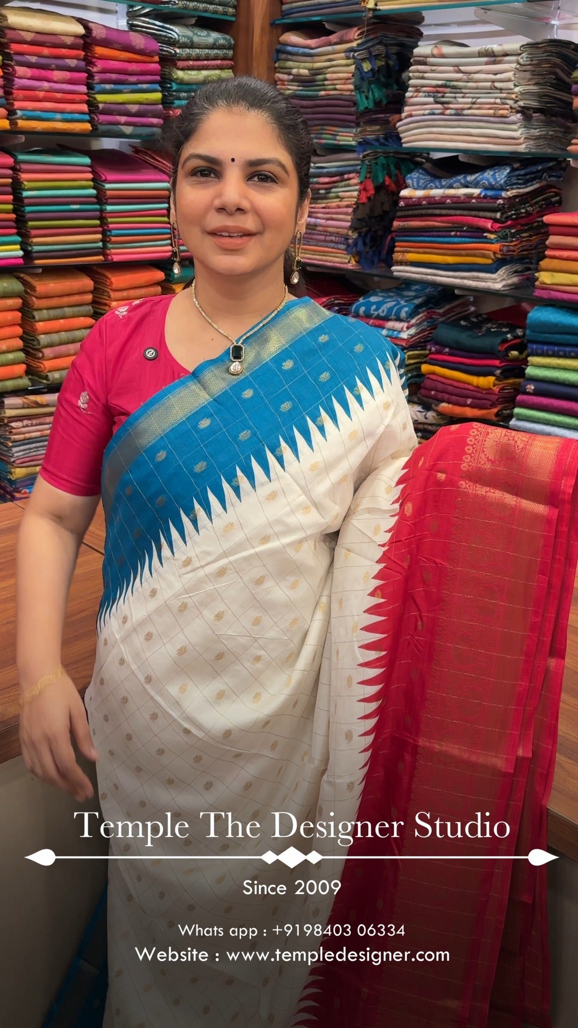 Saree Code - TTDS3170
Saree Name - Semi Silk Saree
Blouse - Contr...