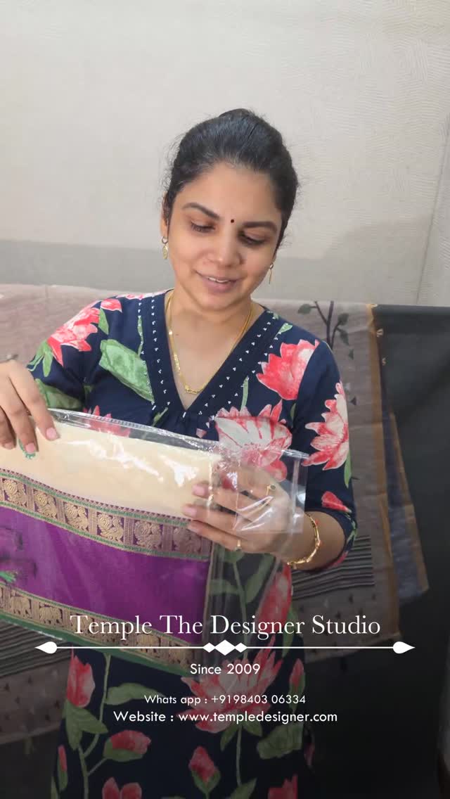 Saree Code - TTDS3253
Saree Name - Semi Kanchi Silk Saree
Blouse ...
