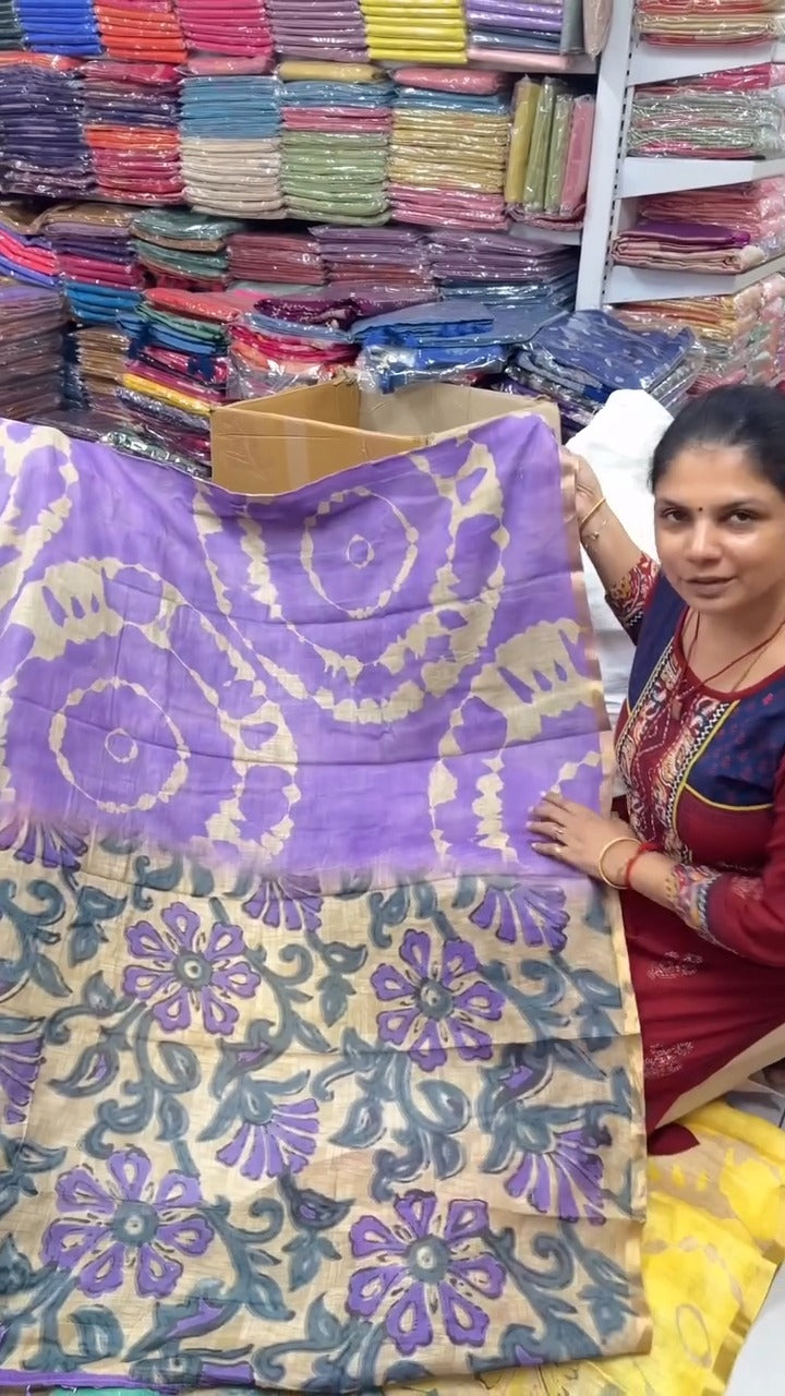 Product Codes - TTDS2356
Saree Name - Chanderi Cotton Saree
Blous...