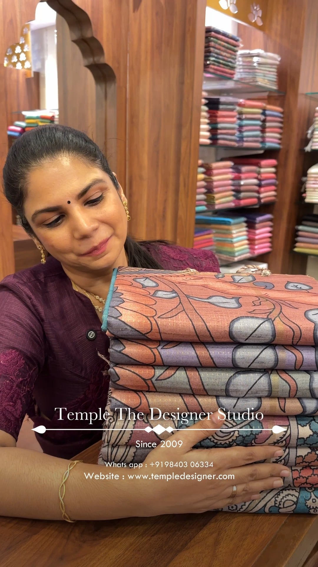 Saree Name - Printed Tussar Saree
Blouse - Contrast Blouse
Length...