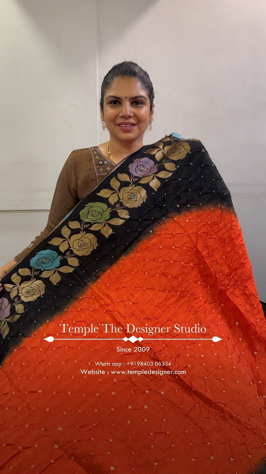 Saree Name - Bandhini Silk Saree
Blouse - Contrast Blouse
Length ...
