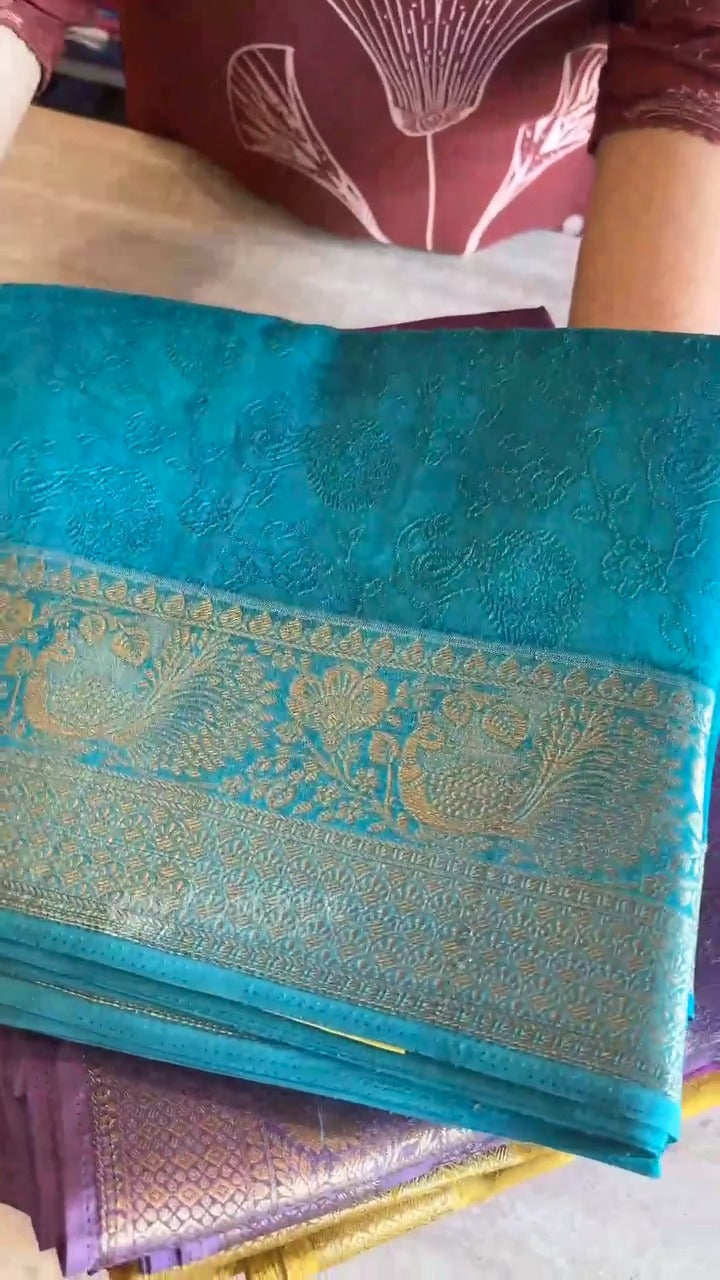 Saree Code - TTDS3099 | TTDS3107
Saree Name - Banarasi Silk Saree
...