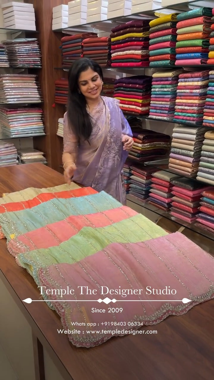 Saree Name - Designer Saree
Blouse - Self Colour Blouse
Length - ...