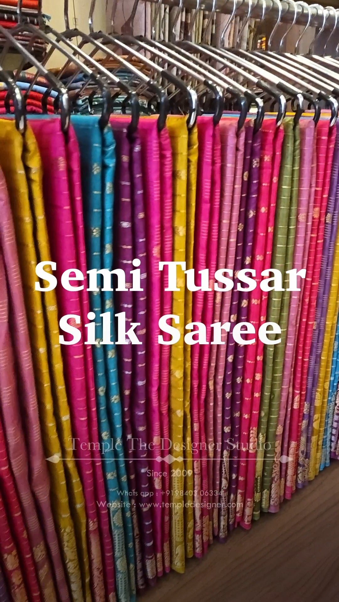 Saree Name - Semi Tussar Silk Saree
Blouse - Self Colour Blouse
L...