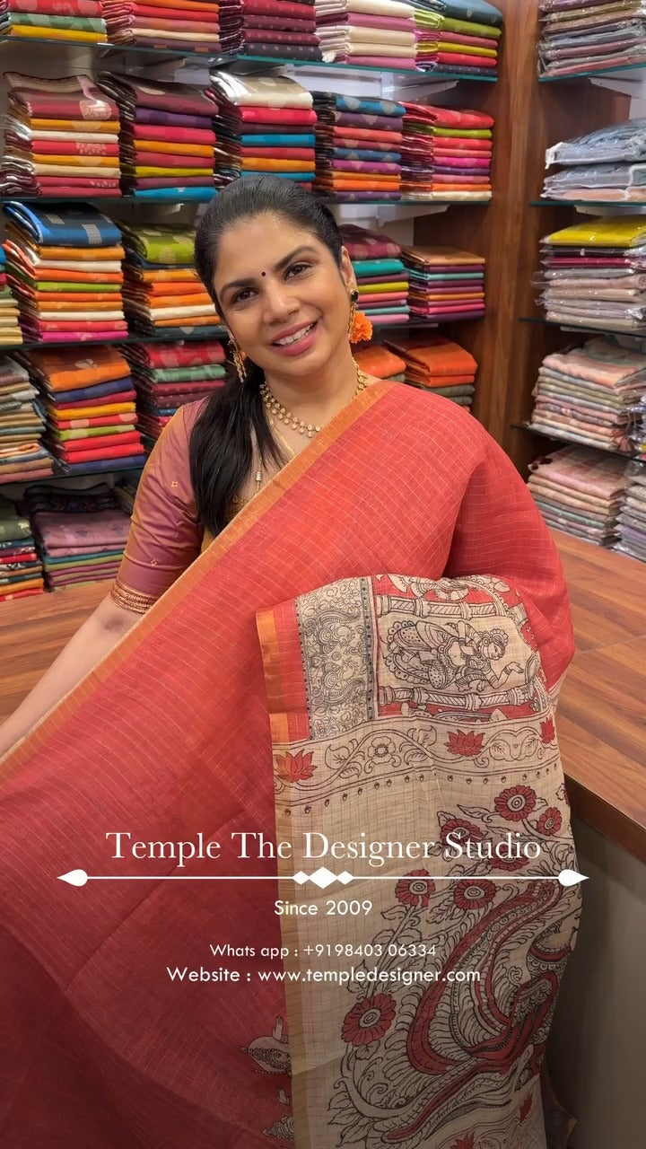 Product Codes - TTDS3286
Saree Name - Linen Cotton Saree
Blouse -...