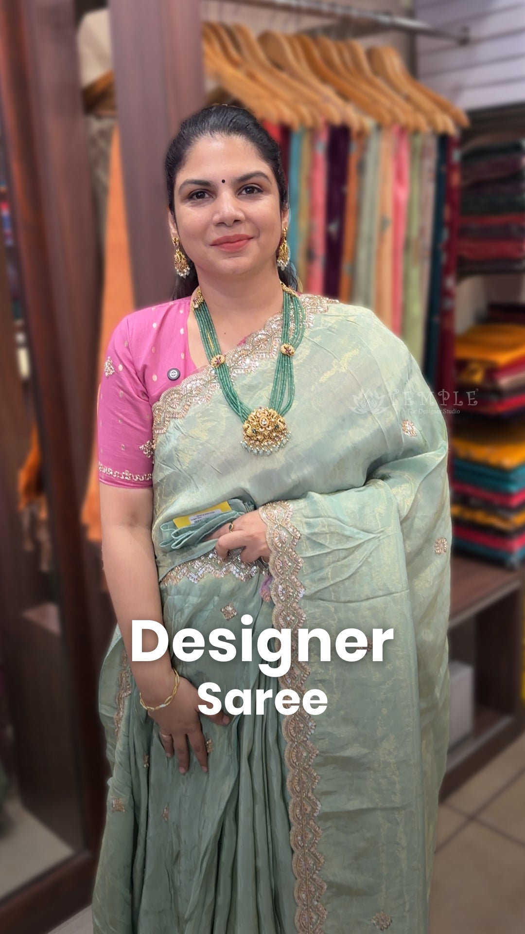 Saree Name - Designer Saree
Blouse - Self colour
Length - 5mtrs t...