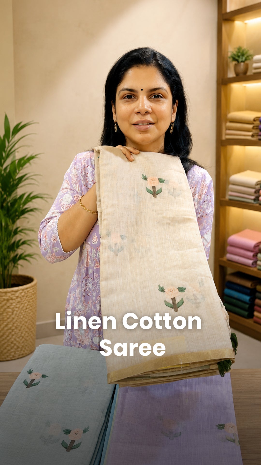 Saree Code - TTDS3415
Saree Name - Linen Cotton Saree
Blouse - Co...