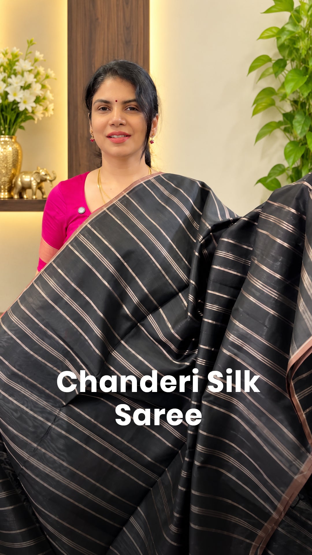 Saree Name - Chanderi Silk Saree
Blouse - Self Colour Blouse
Leng...