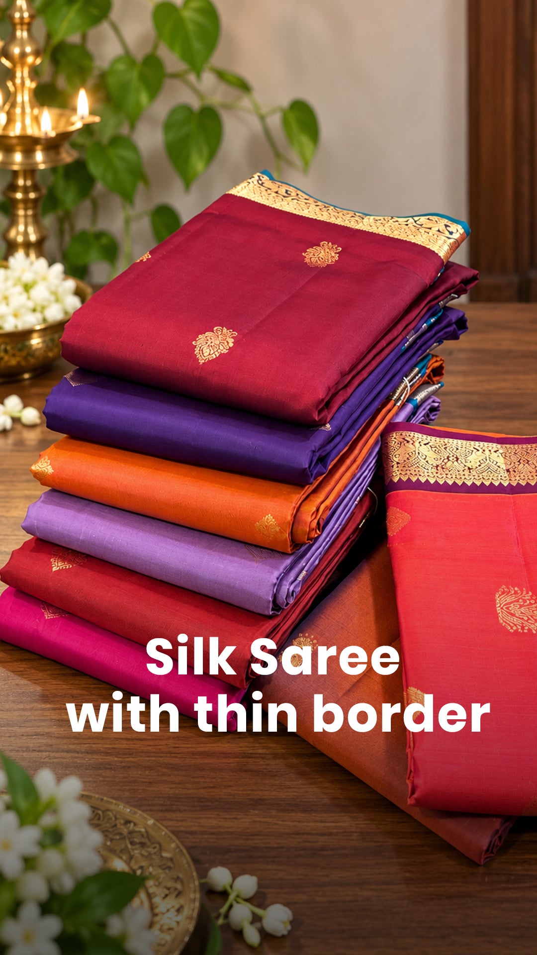 Saree Name - Silk Saree
Blouse - Contrast Blouse
Length - 5mtrs t...