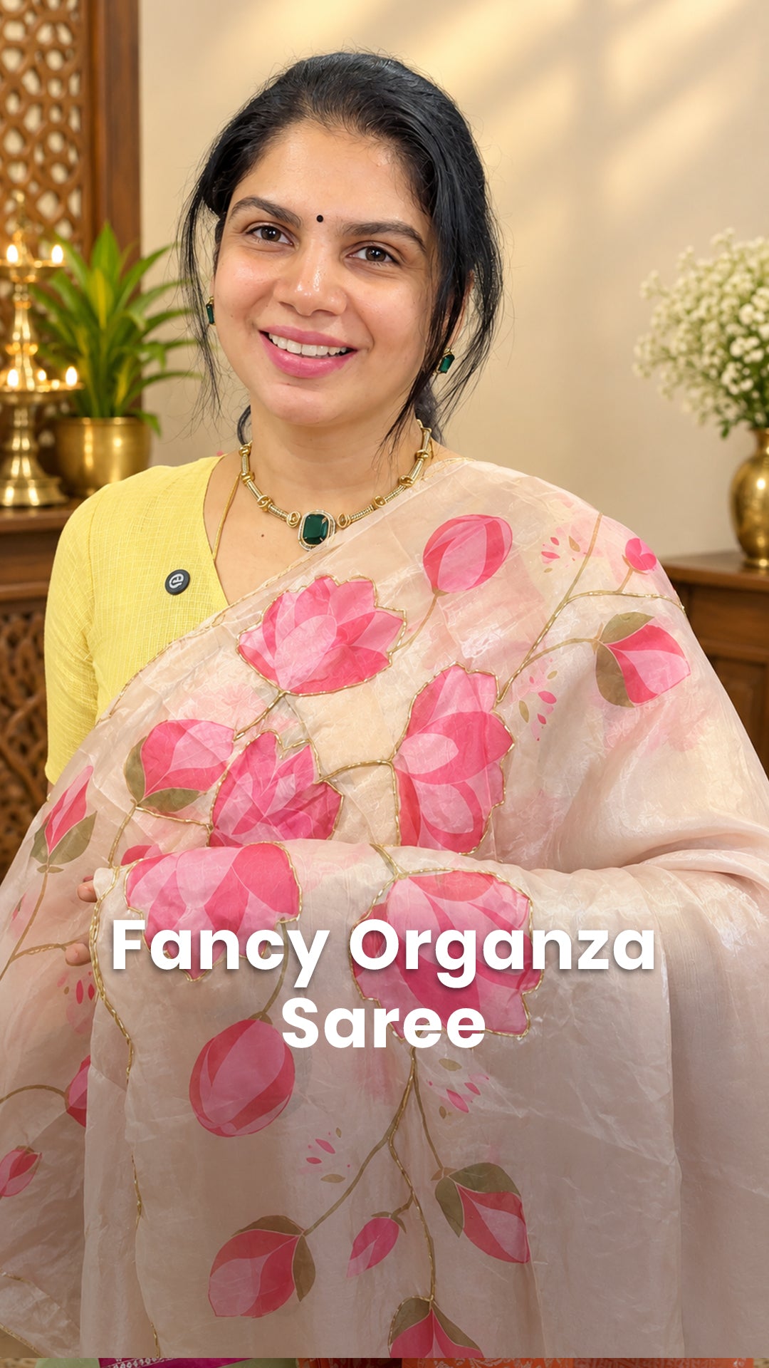Saree Code - TTDS3596
Saree Name - Fancy Organza Saree
Blouse - P...