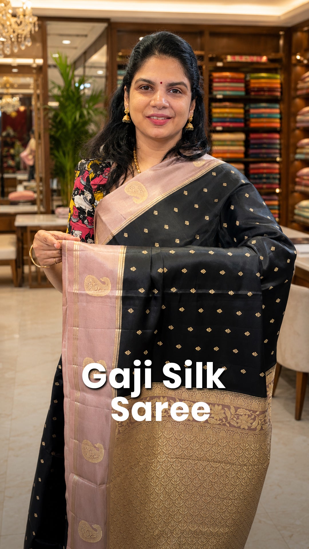 Saree Code - TTDS3443
Saree Name - Gaji Silk Saree
Blouse - Contr...