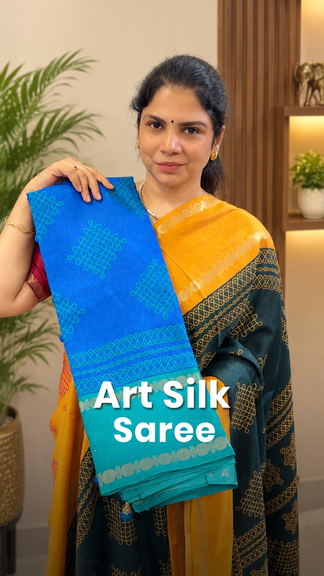 Saree Code - TTDS3571
Saree Name - Art Silk Saree
Blouse - Contra...