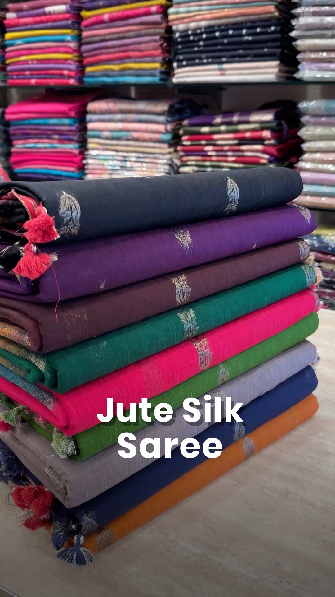 Saree Name - Jute Silk Saree
Blouse - Contrast Blouse
Length - 5m...