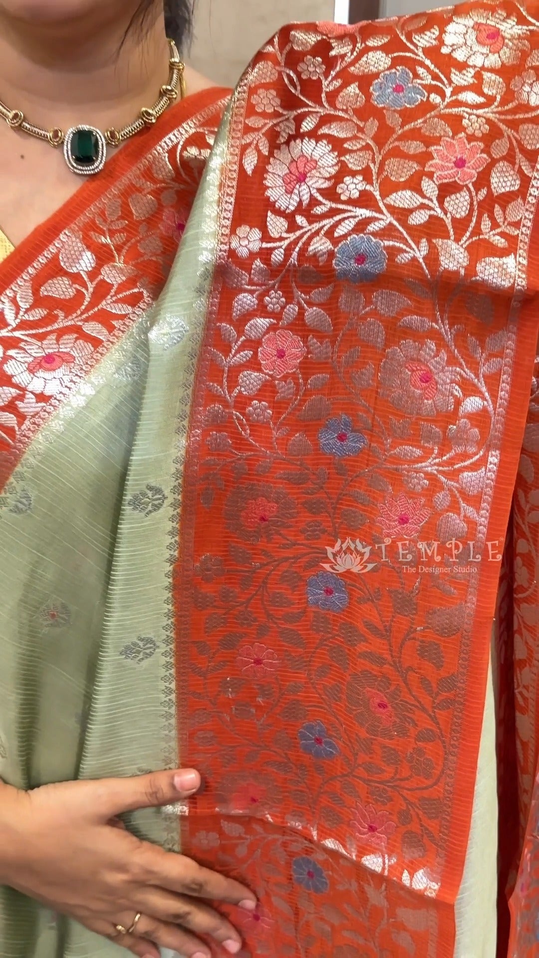 Saree Name - Chanderi Silk Saree
Blouse - Contrast Blouse
Price R...