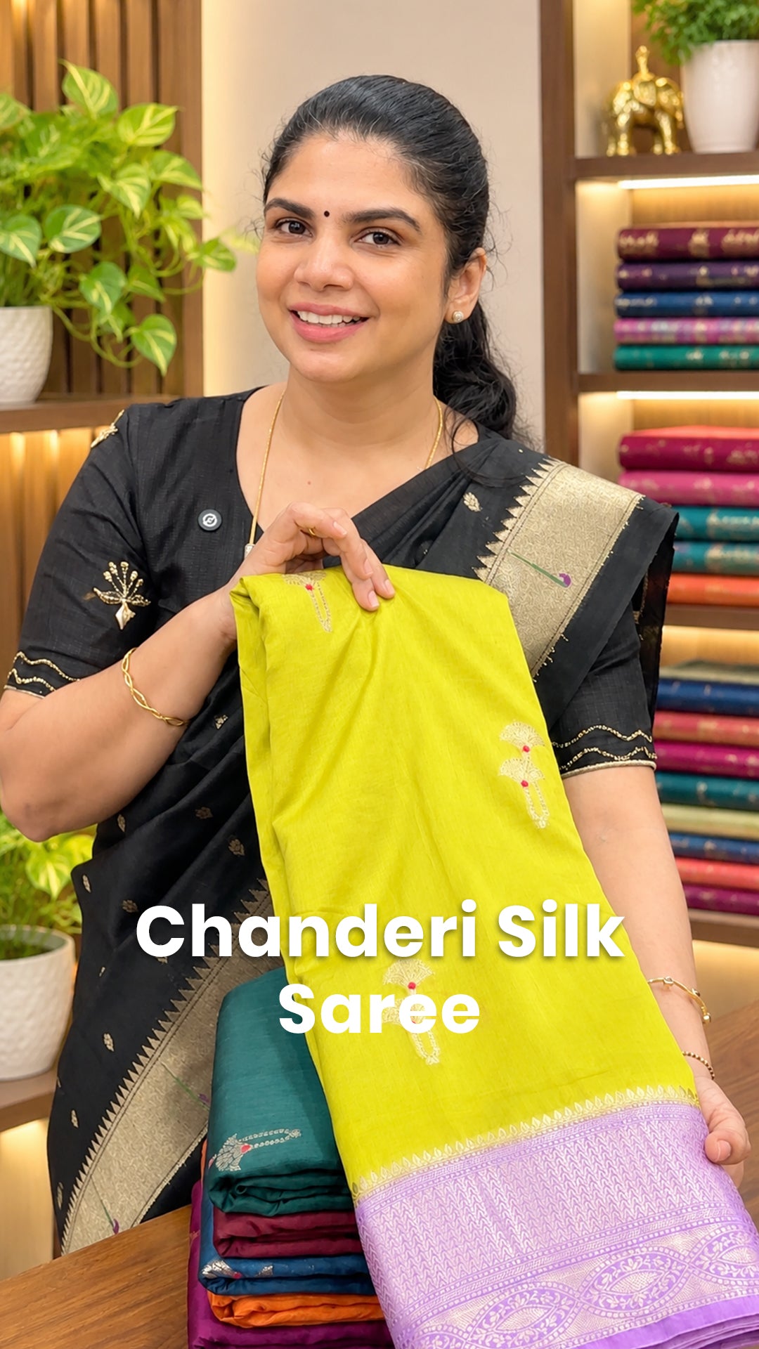 Saree Name - Chanderi Silk Saree
Blouse - Contrast Blouse
Price -...