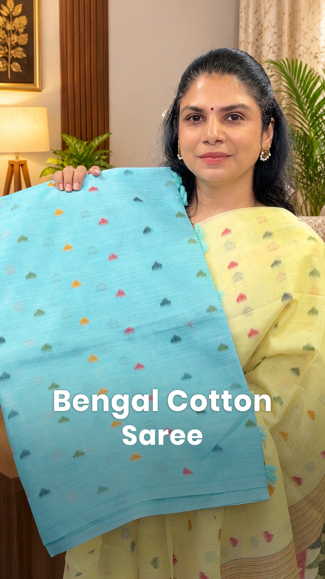 Saree Code - TTDS3514
Saree Name - Bengal Cotton Saree
Blouse - S...