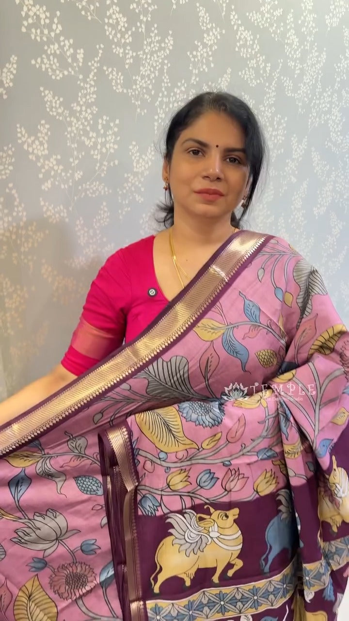 Saree Code - TTDS3344
Saree Name - Mangalagiri Cotton Saree
Price...