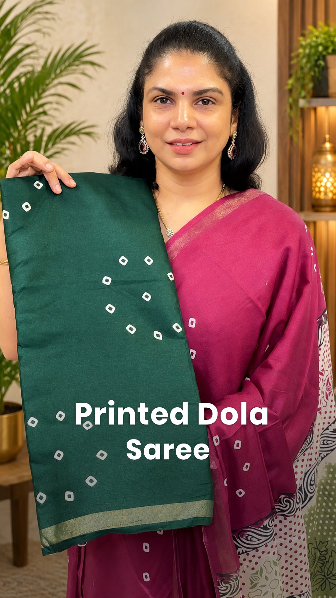 Saree Code - TTDS3657
Saree Name - Printed Dola Saree
Price - Rs....