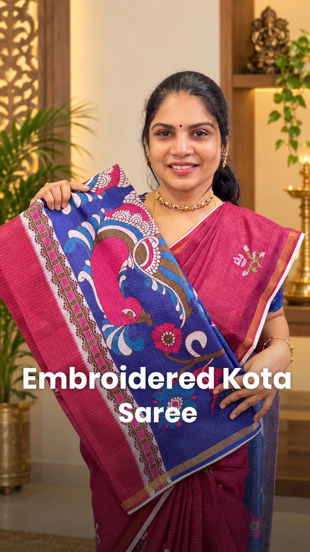 Saree Code - TTDS3684
Saree Name - Embroidered Kota Saree
Price -...