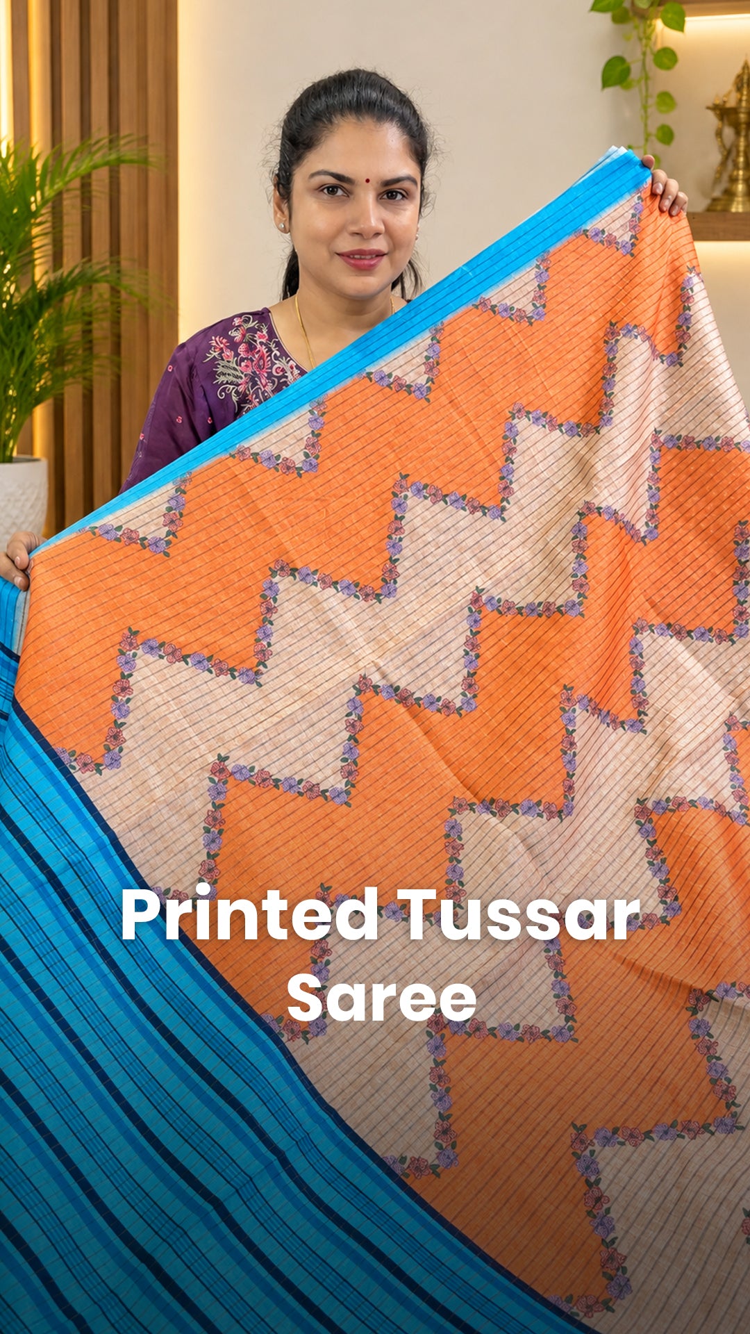 Saree Code - TTDS3716
Saree Name - Printed Tussar Saree
Price - ...