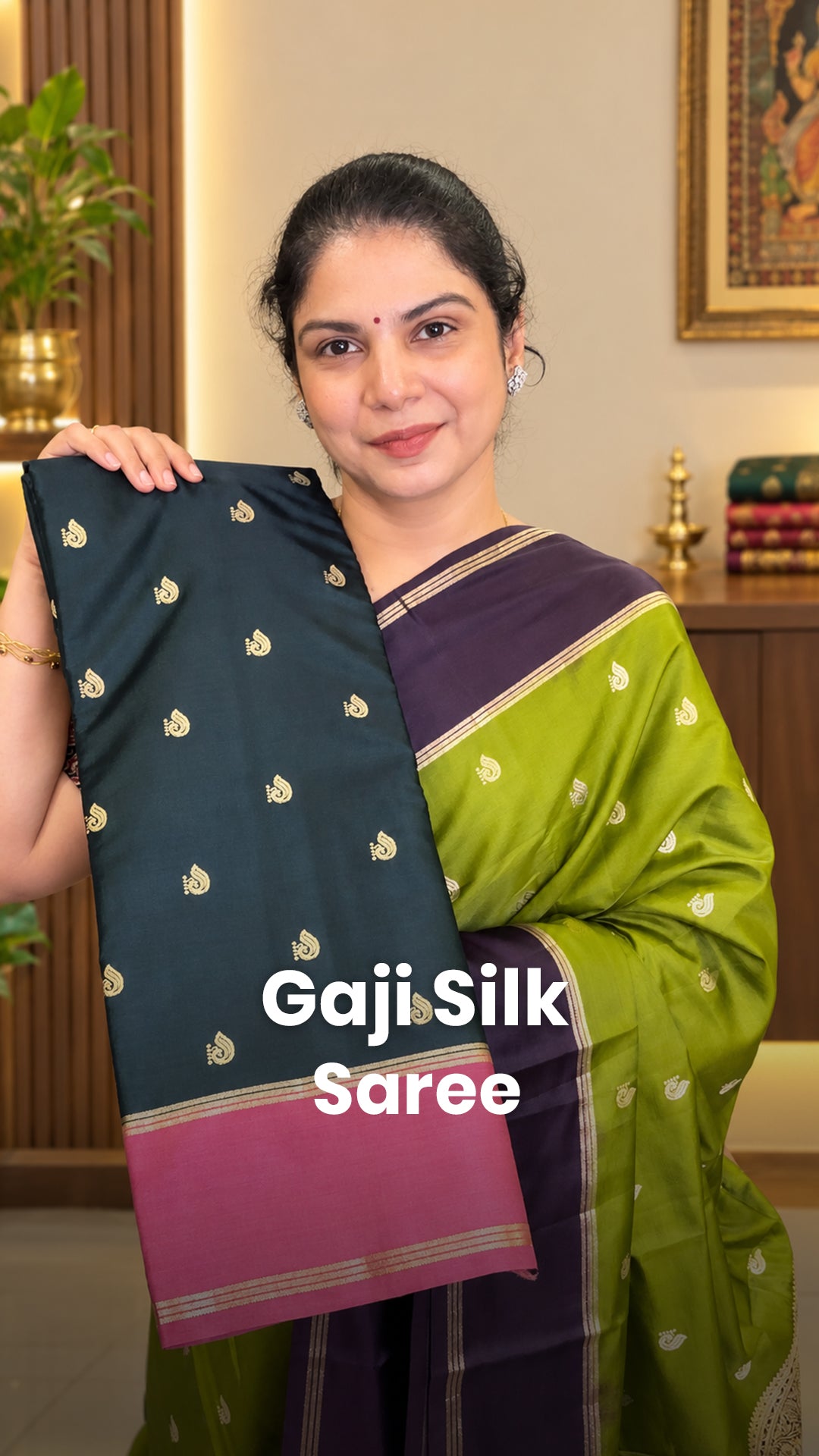 Saree Code - TTDS3598
Saree Name - Gaji Silk Saree
Price - Rs.225...