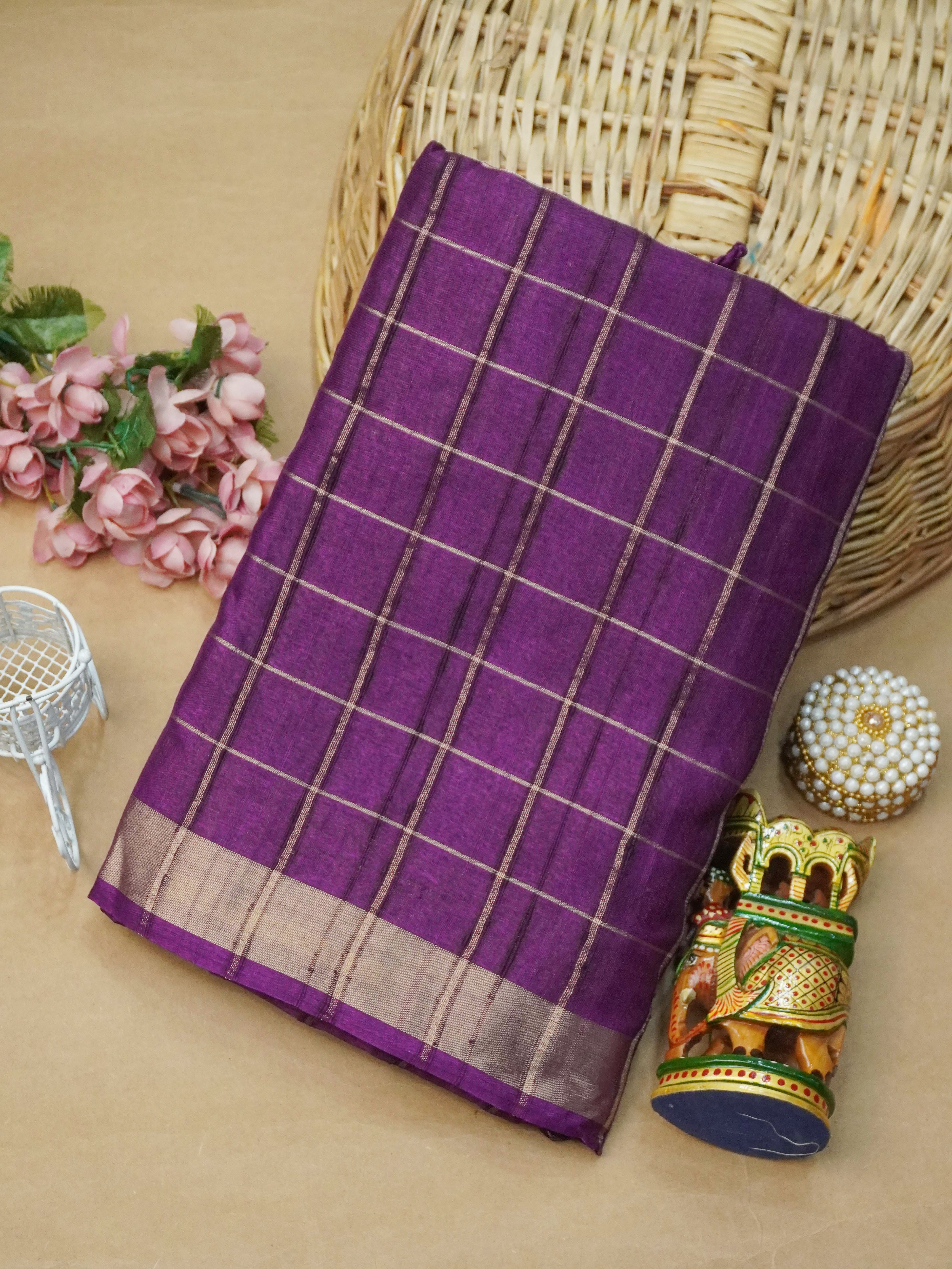 Matka Handloom Silk Saree | TTDS3225