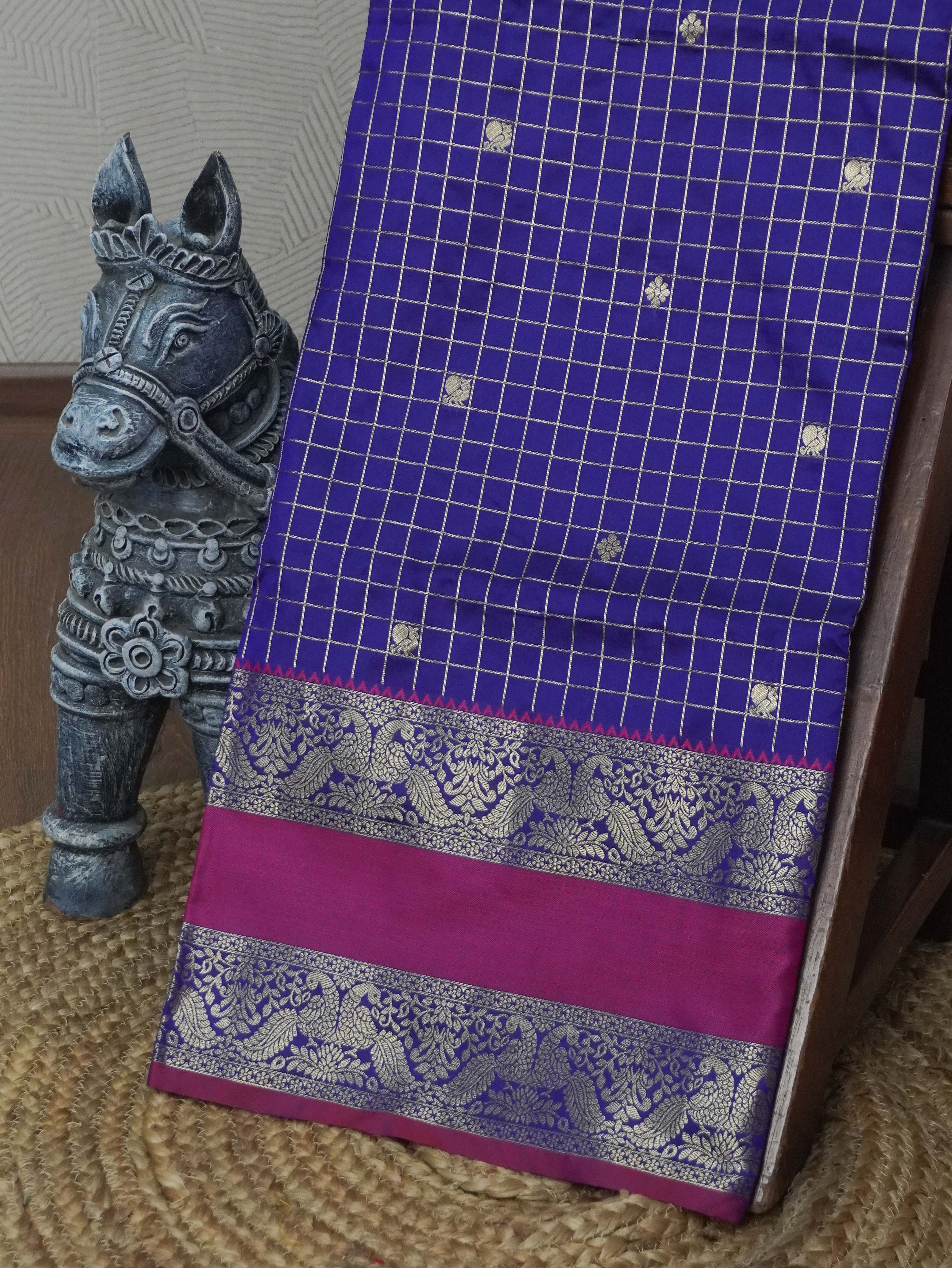 Semi Silk Saree | TTDS3227
