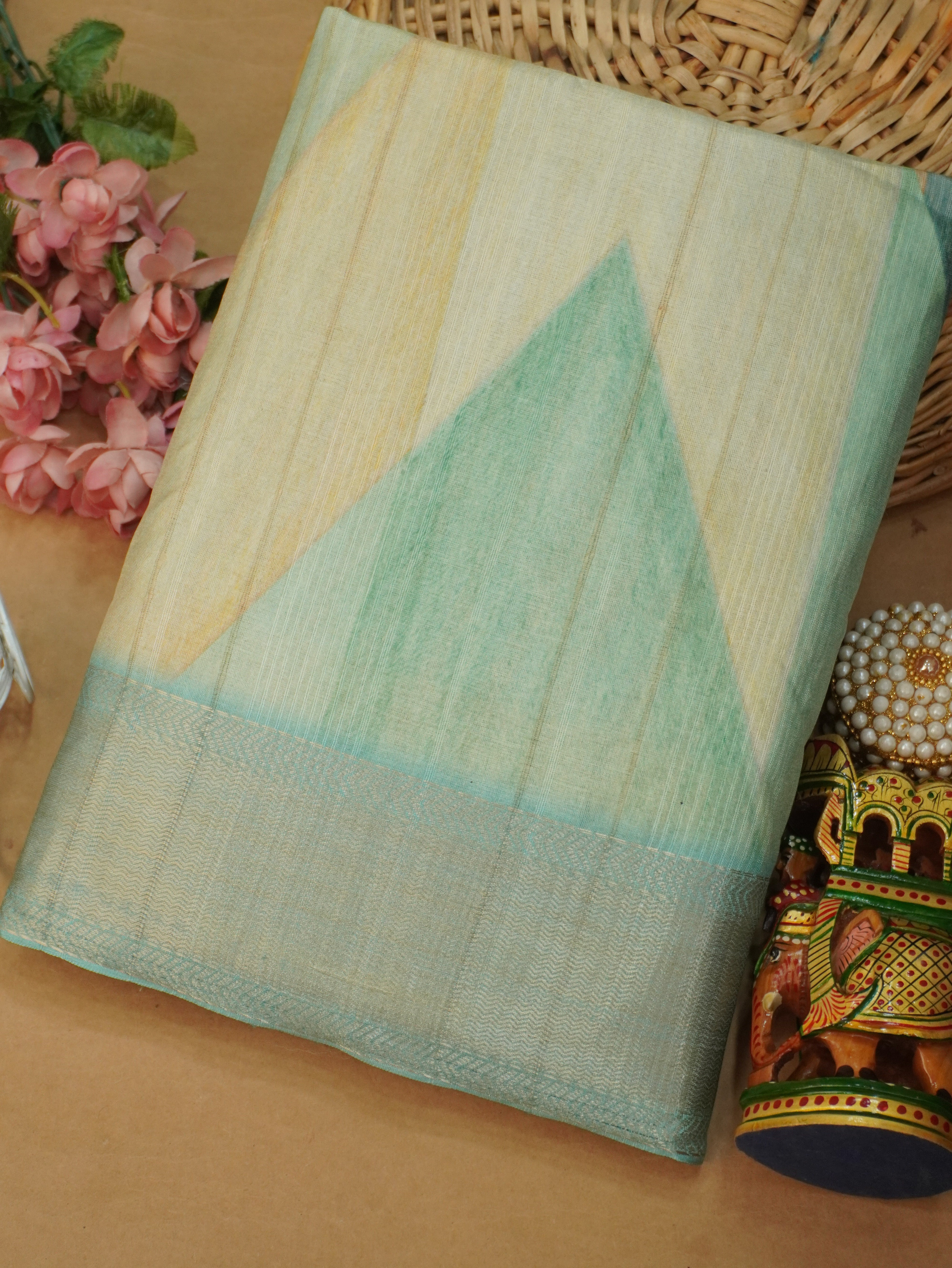 Tussar Silk Saree | TTDS3216