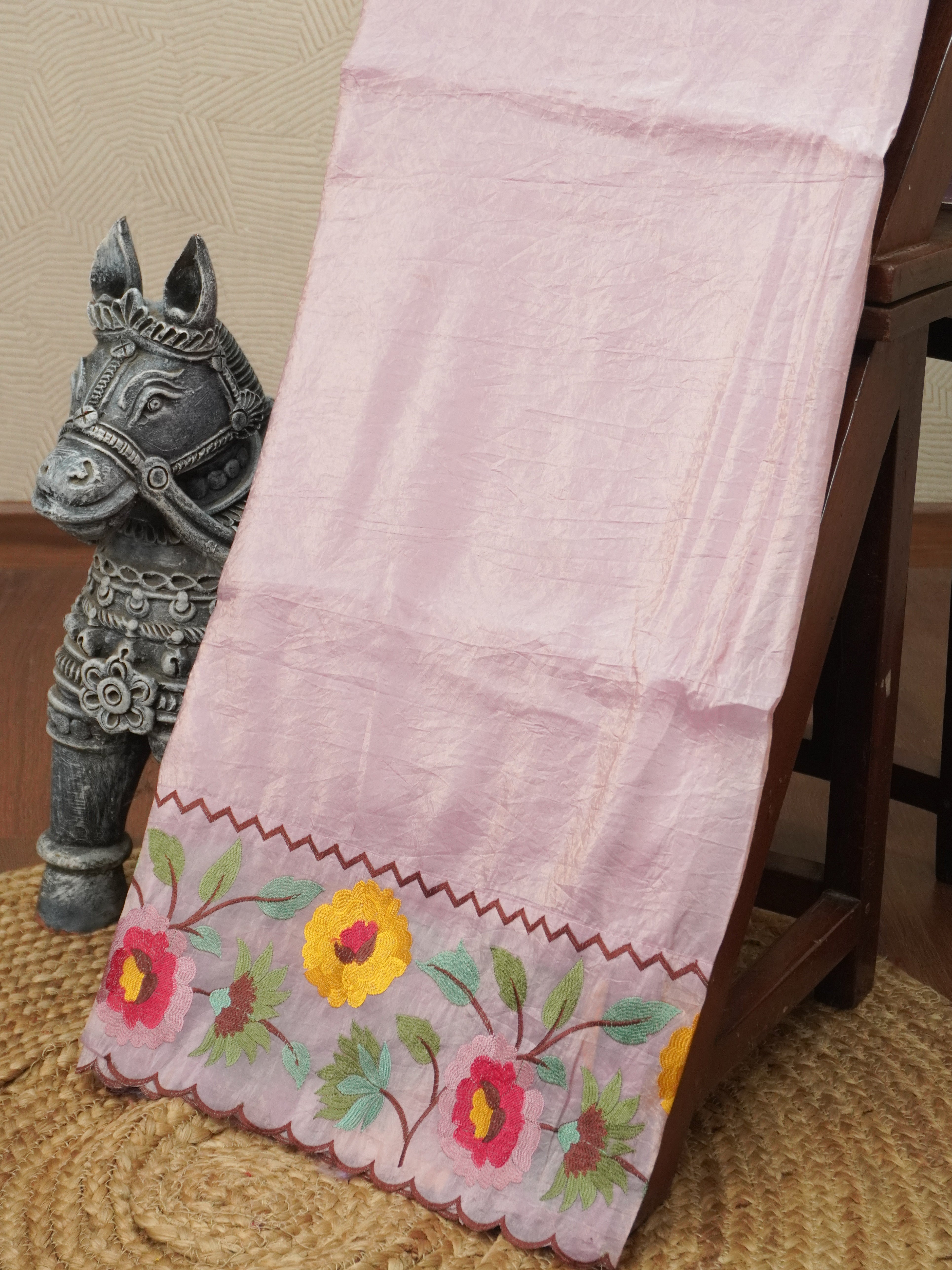 Glass Organza Saree | TTDS3209.