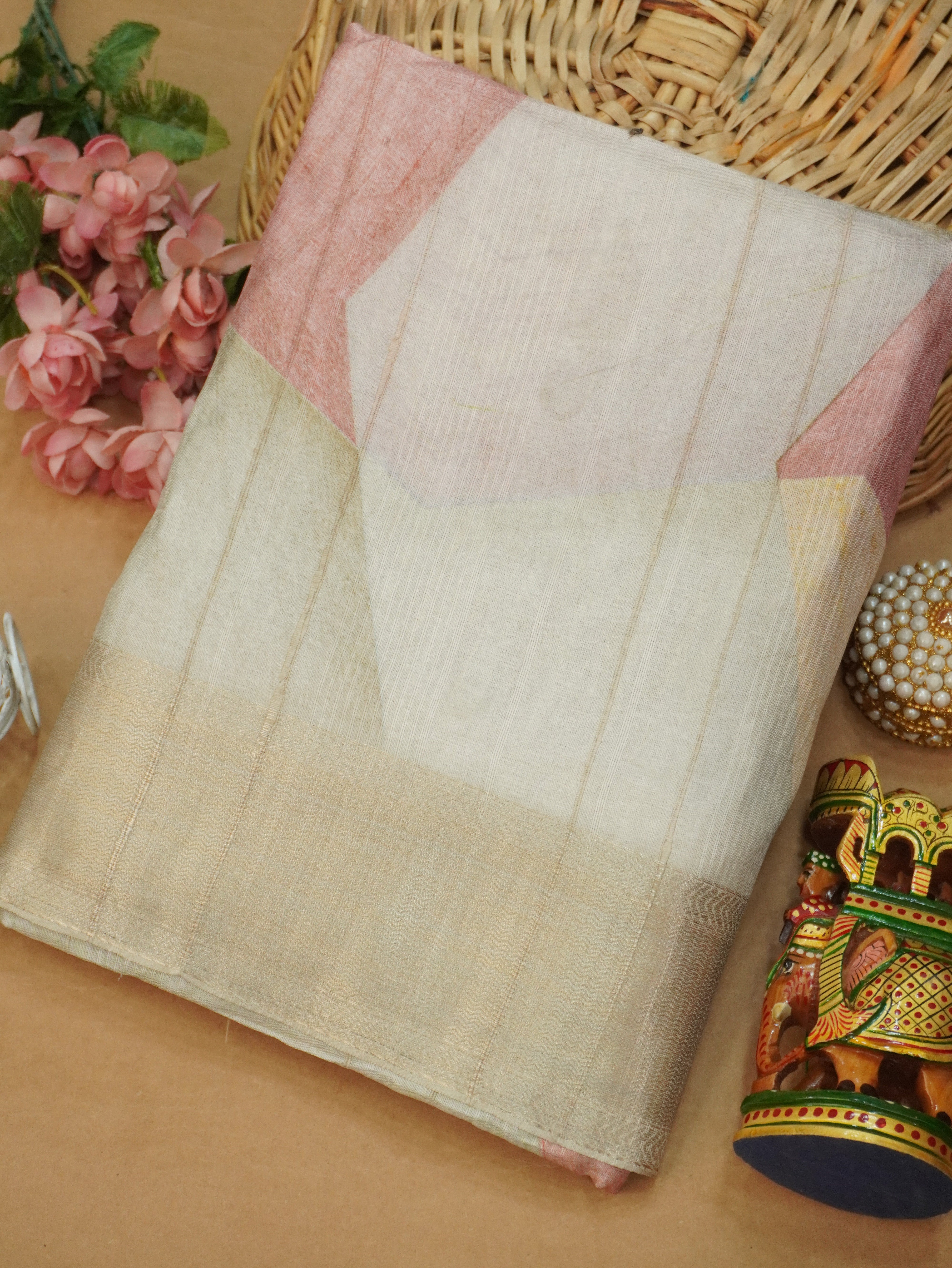Tussar Silk Saree | TTDS3215