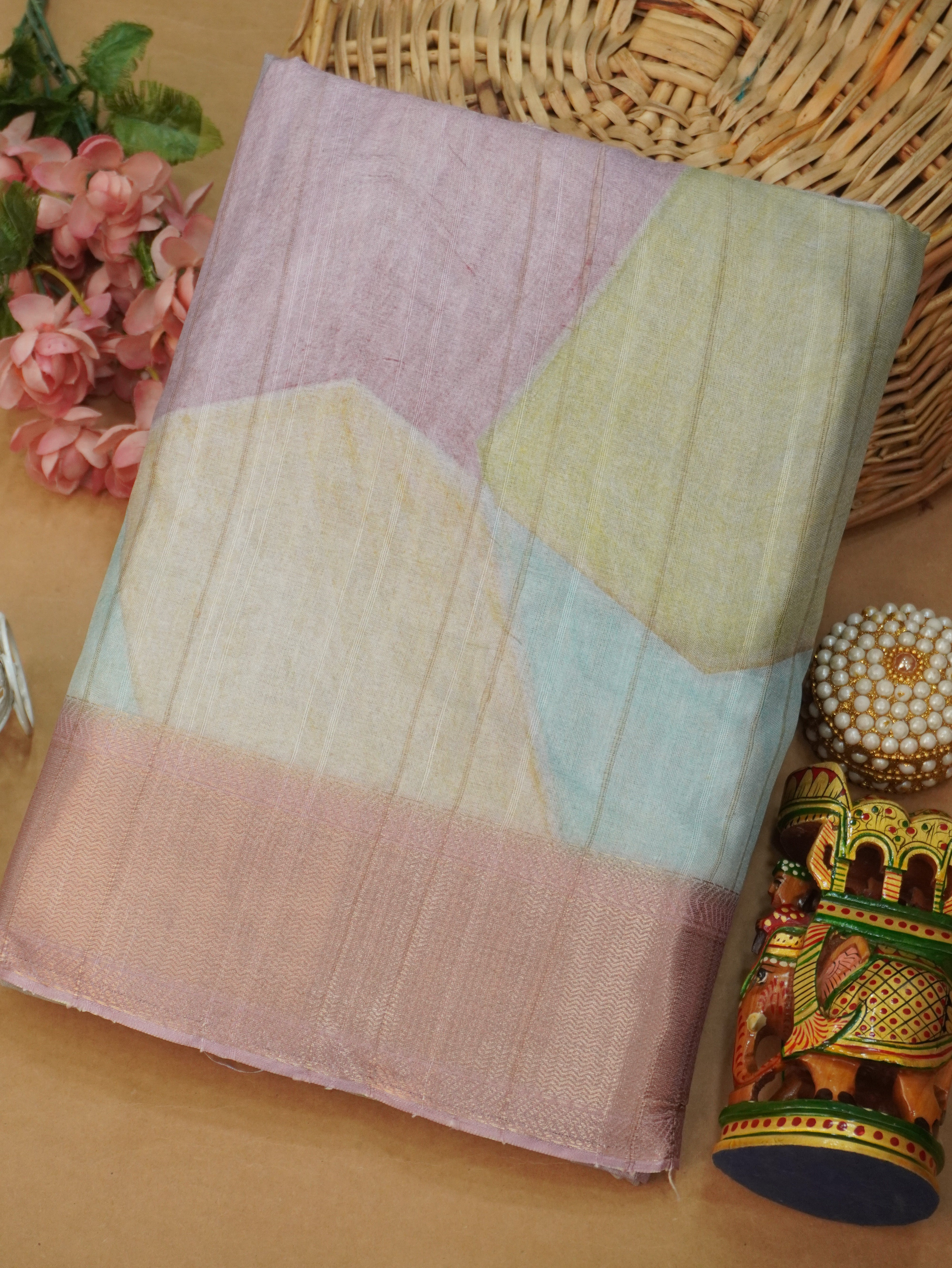 Tussar Silk Saree | TTDS3215
