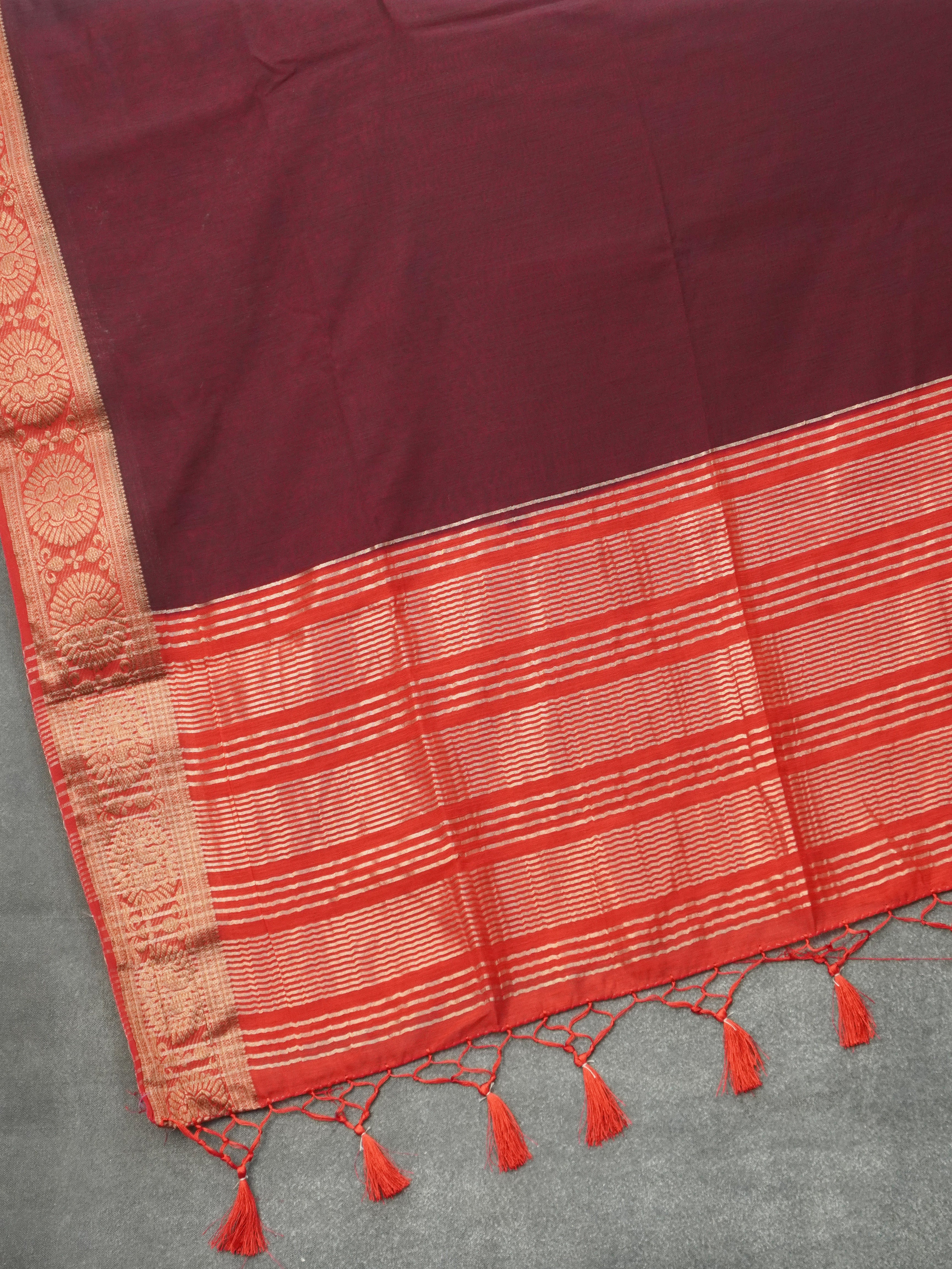 Jute Silk Saree | TTDS3207