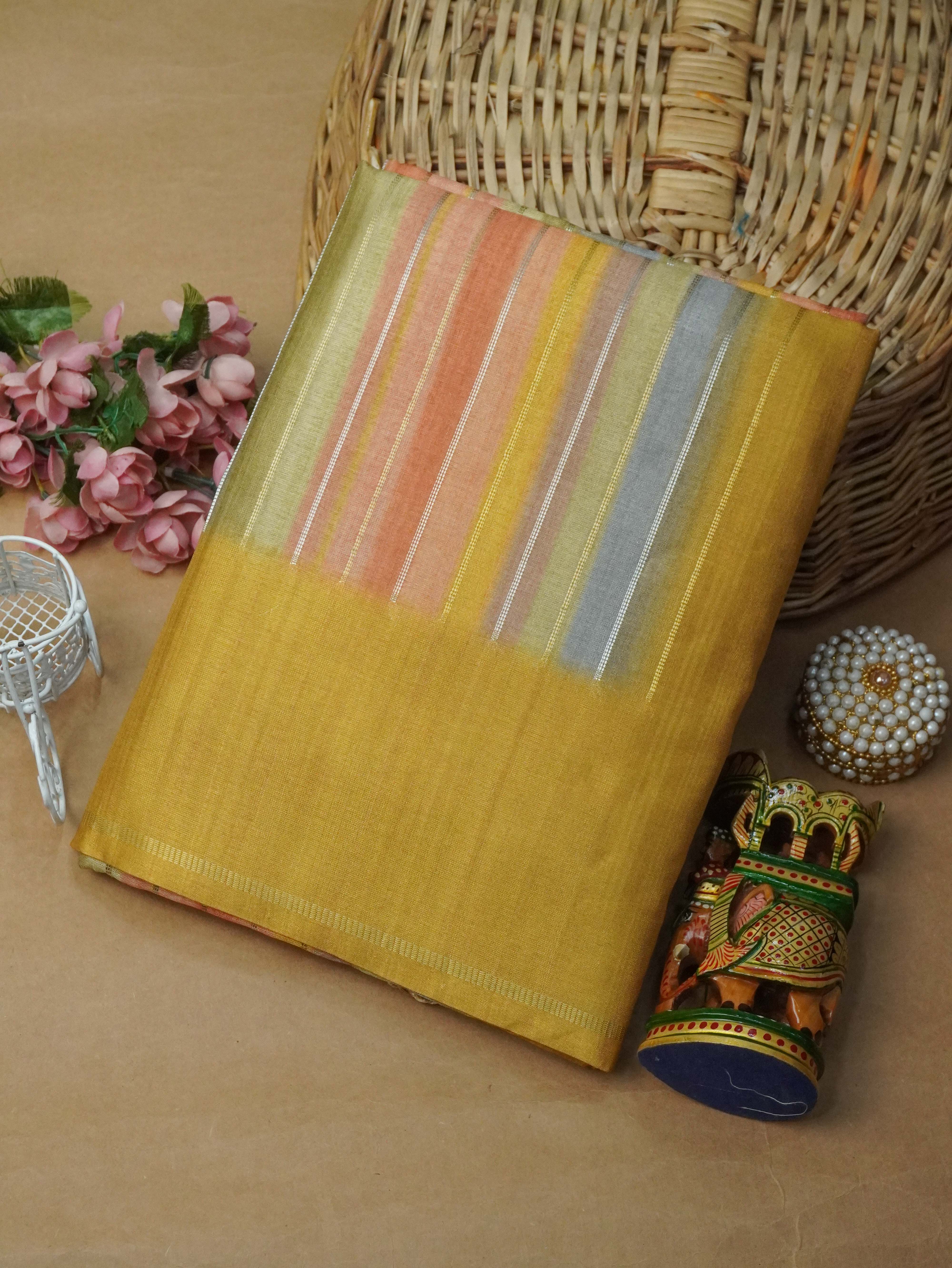 Handloom Matka Silk Saree | TTDS3230