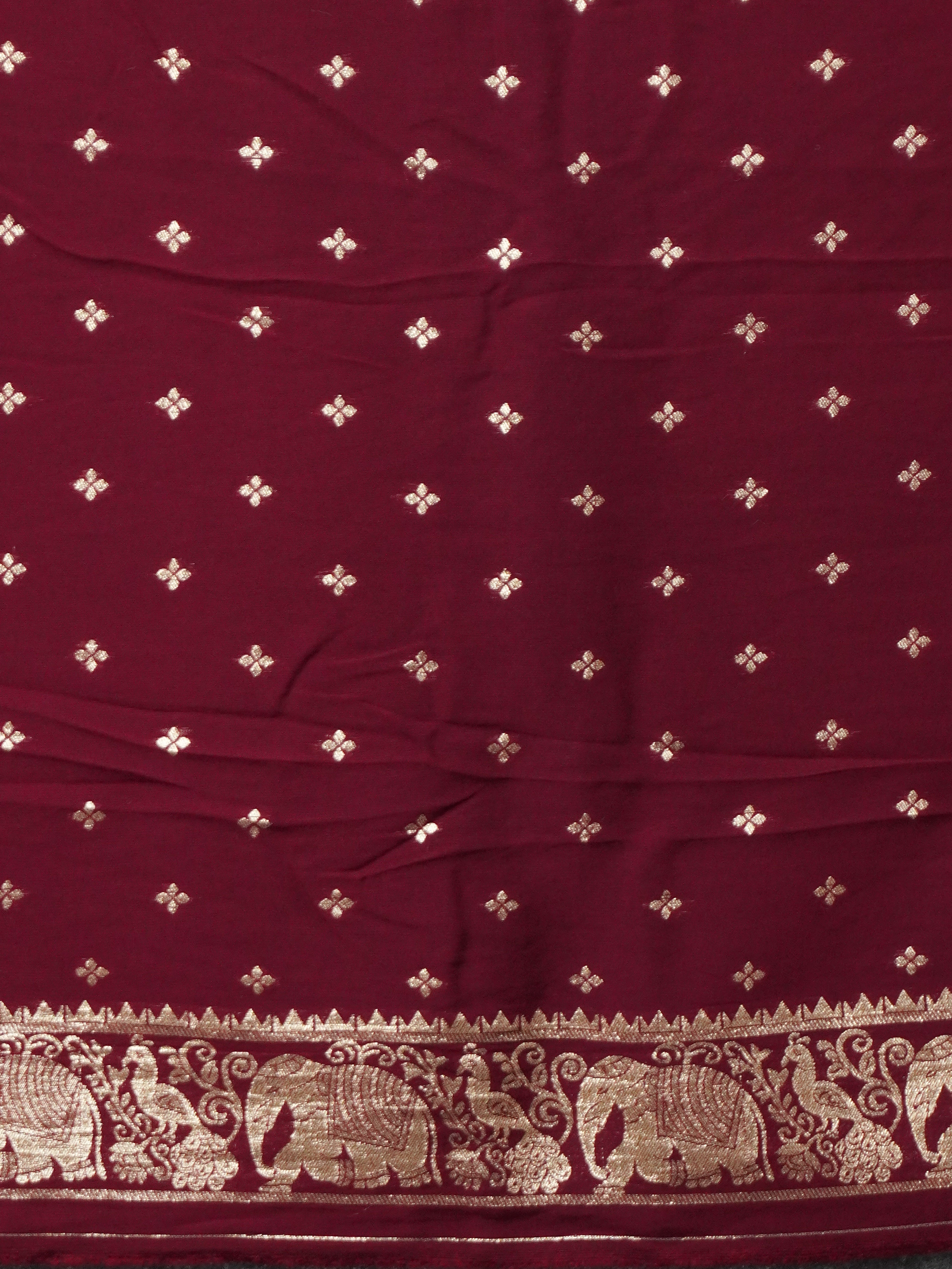 Viscose Georgette Saree | TTDS3161