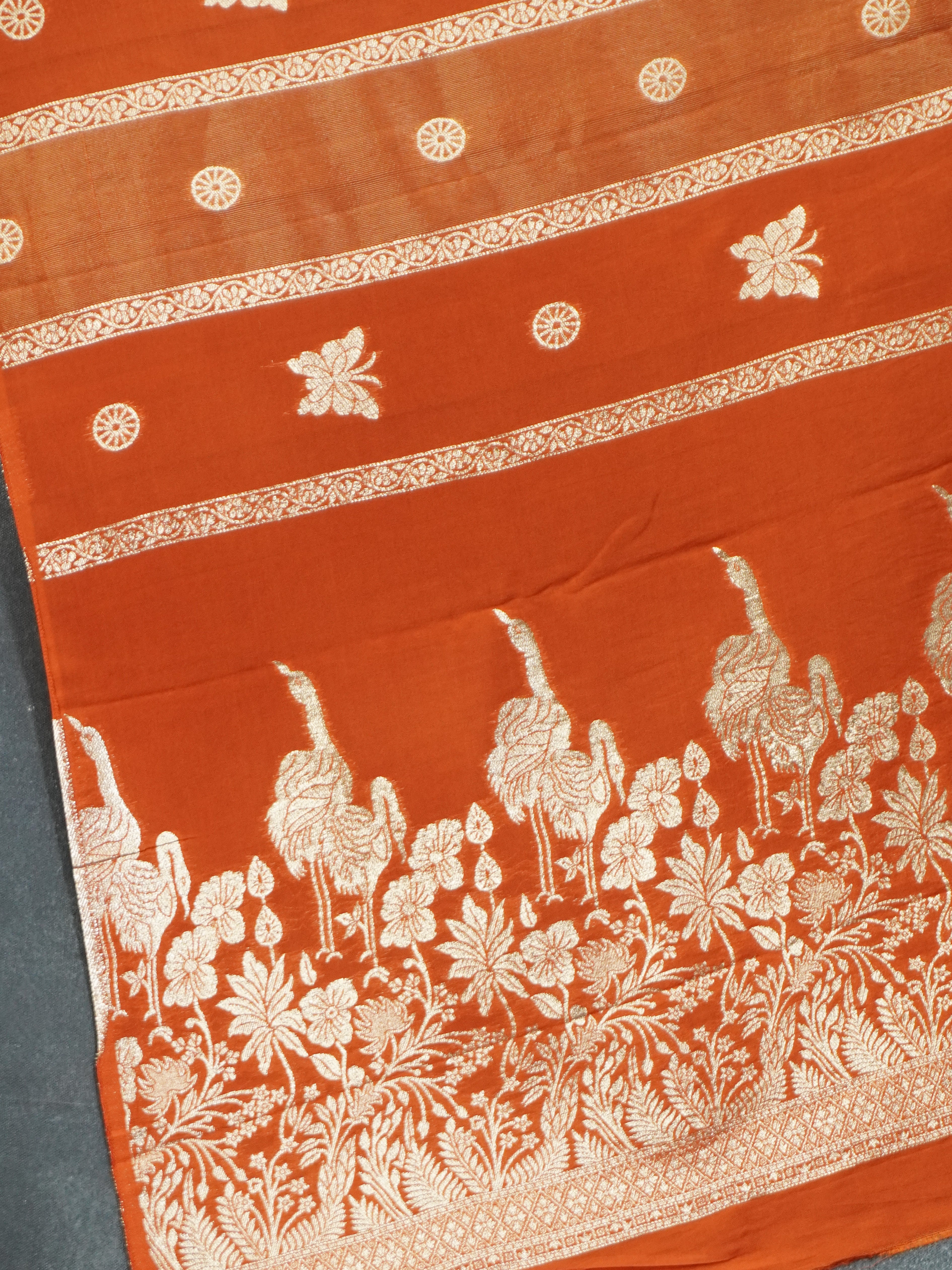 Viscose Georgette Saree | TTDS3162