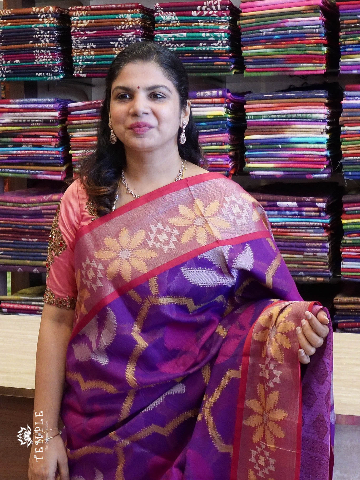 Pochampally Chanderi Cotton Saree | TTDS1103